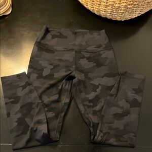 CRZ YOGA Black Leggings High Waist Athletic size small